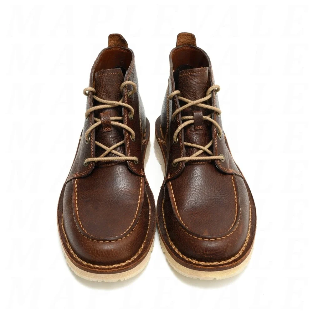 Timberland Westmore Mid Lace Chukka Boots Mens Sz 8 Brown Tortoise Shell Leather